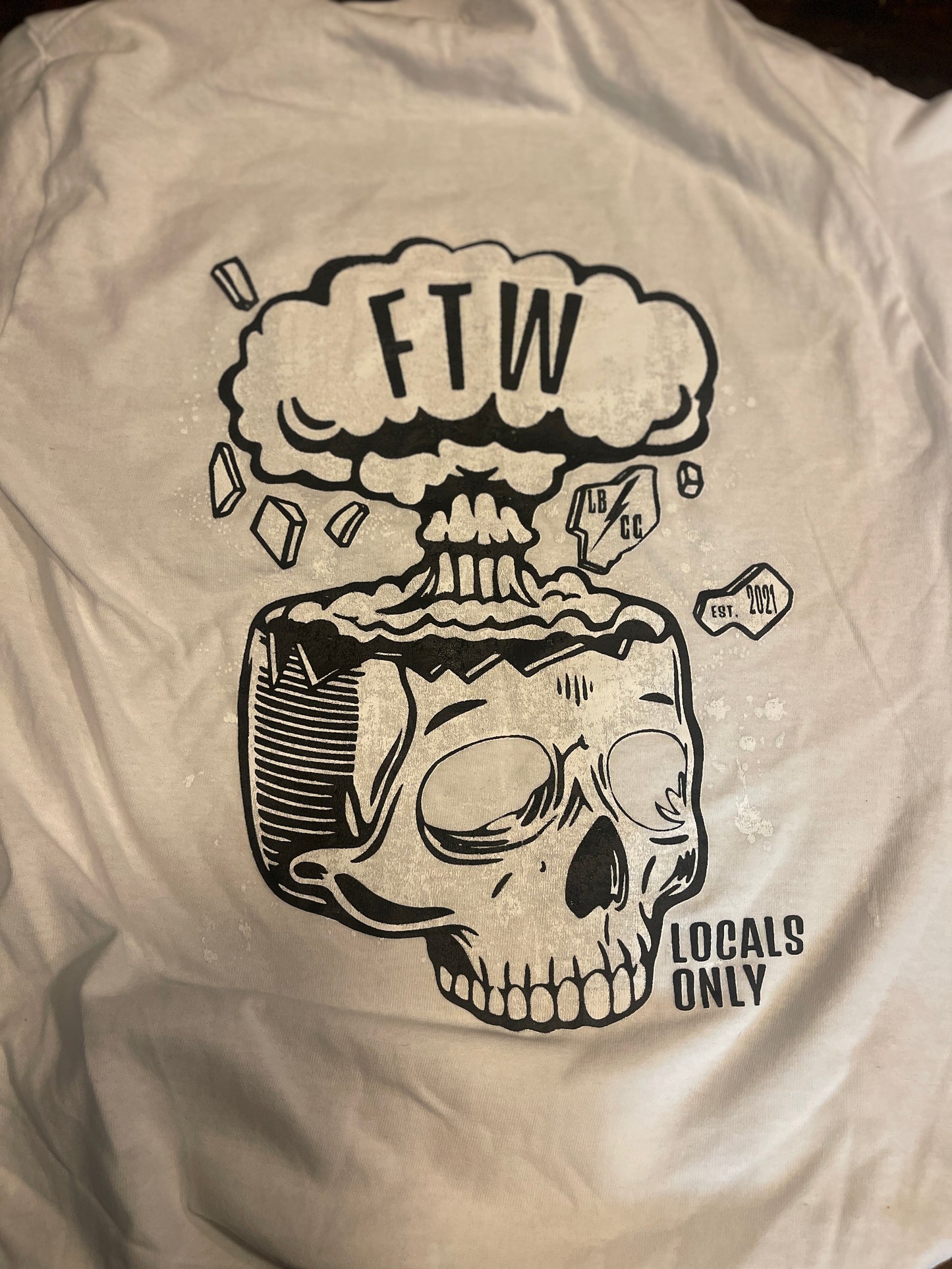 F.T.W. (Forever Two Wheels) Locals Only Tee