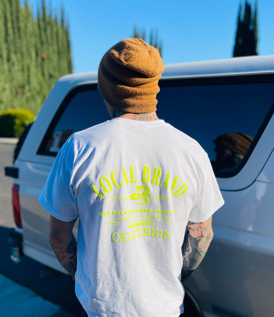 Merry and Bright AF Local Logo Tee