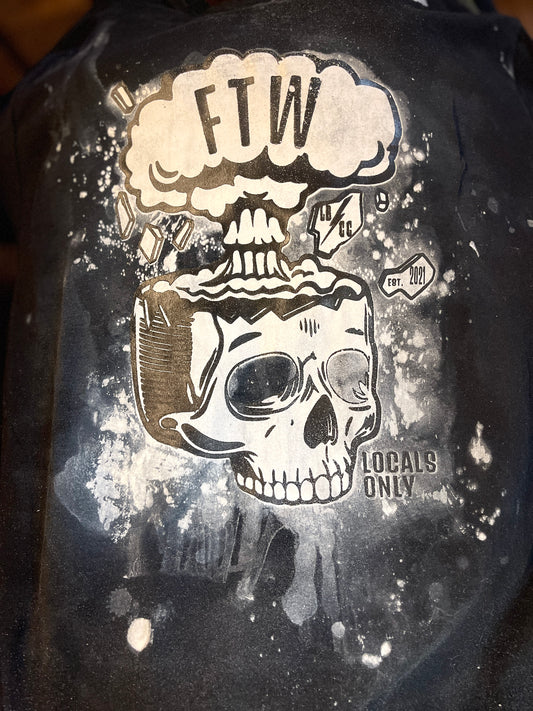 F.T.W. (Forever Two Wheels) Locals Only Womans crop